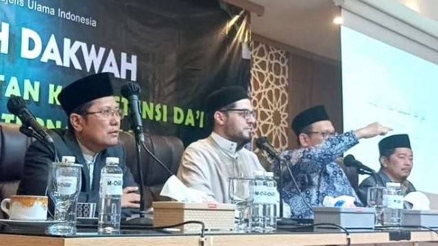 Ketua Komite Fatwa Badan Pengembangan Halal Eropa, Dr. Muhammad Ali Ba'alau saat di kantor MUI Pusat. (Foto: mui.or.id)