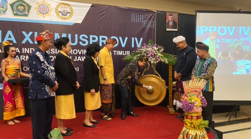 Pembukaan agenda Lokasabha XI dan Misprov IV PHDI Jawa Timur di Kota Batu. (Foto: Lalu Theo/Ngopibareng.id)