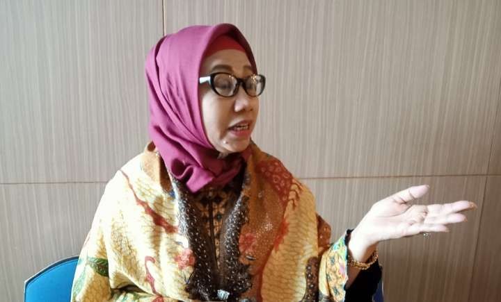 Ketua Umum Yayasan Pusat Pentaheliks Ilmuwan Pertanian Indonesia, Dr. Ir. Paristiyanti Nurwardani,  meluruskan stigma negatif terhadap kelapa sawit (Foto: Asmanu Sudharso/ngopibareng.id)