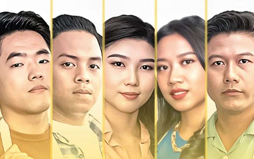 Top 5 MasterChef Indonesia (kiri ke kanan): Nick, Kiki, Belinda, Dhifa, dan Joe. (Foto: Instagram @mciupdate)