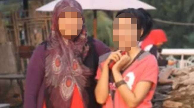 Korban pembunuhan keluarga, yakni ibu dan anak, Tuti dan Amelia. (Foto: Istimewa)