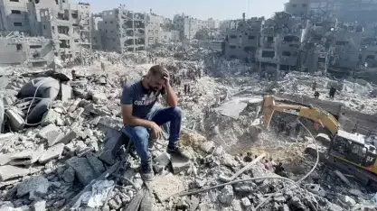 Hanya doa yang bisa dipanjatkan untuk perdamaian di Jalur Gaza, menyusul ratusan ribu korban anak-anak dan para ibu warga Palestina. (Foto: dok/ngopibareng.id)