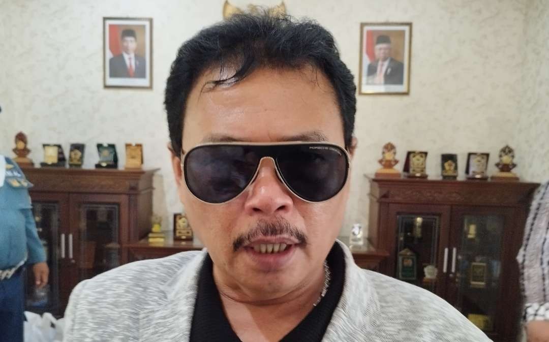 Wakil Ketua DPRD Banyuwangi Ruliyono menyebut Hari Pahlawan momentum menguatkan nasionalisme. (Foto: Muh Hujaini/Ngopibareng.id)