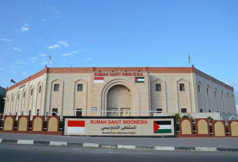 Rumah Sakit Indonesia di Jalur Gaza Palestina. (Foto: MER-C)