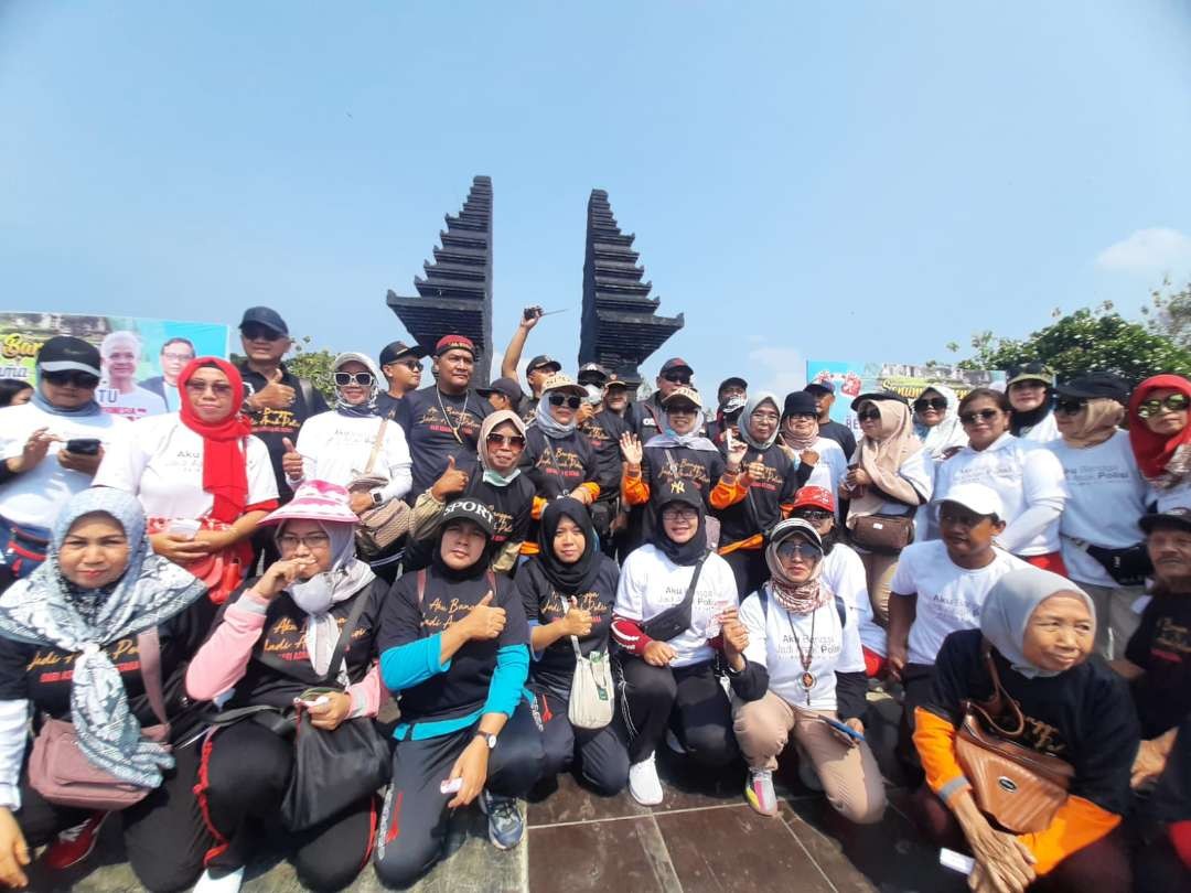 Deklarasi Keluarga Besar Putra Putri Polisi Jawa Timur (KBPP Jatim) di Pandaan. (Foto: Alief Sambogo/Ngopibareng.id)