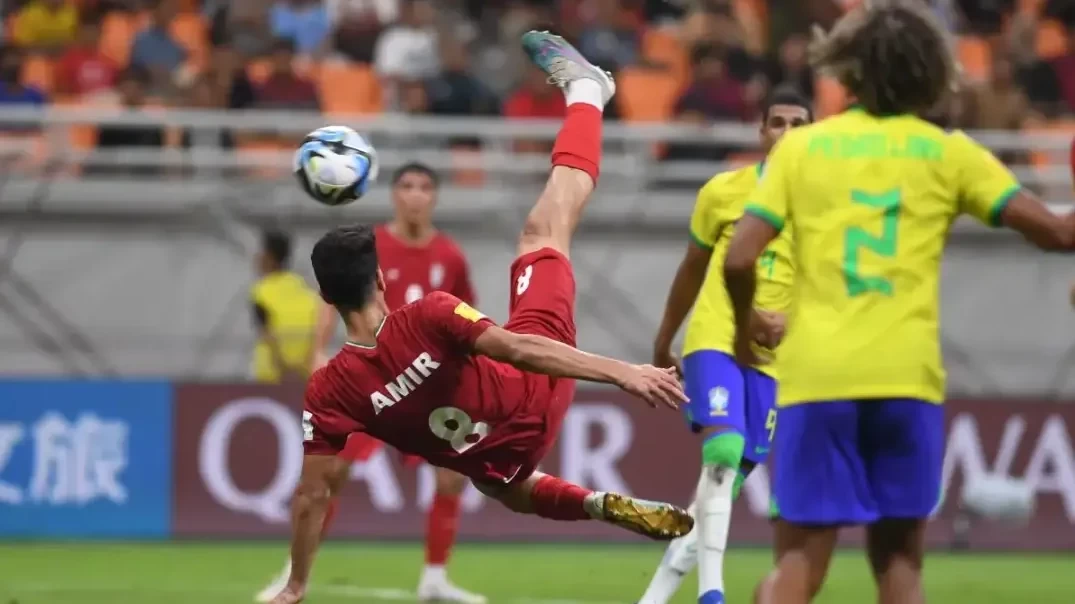 Tim nasional Iran U-17 berhasil membalikkan keadaan dengan menumbangkan timnas Brazil 3-2 dalam pertandingan lanjutan Grup C Piala Dunia U-17. (Foto: Ant)