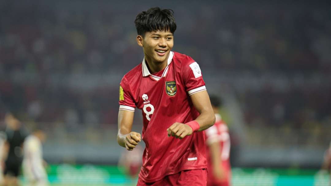 Striker Timnas U-17, Arkhan Kaka melakukan selebrasi usai menjebol gawang Panama. (Foto: LOCWCU17/NFL)