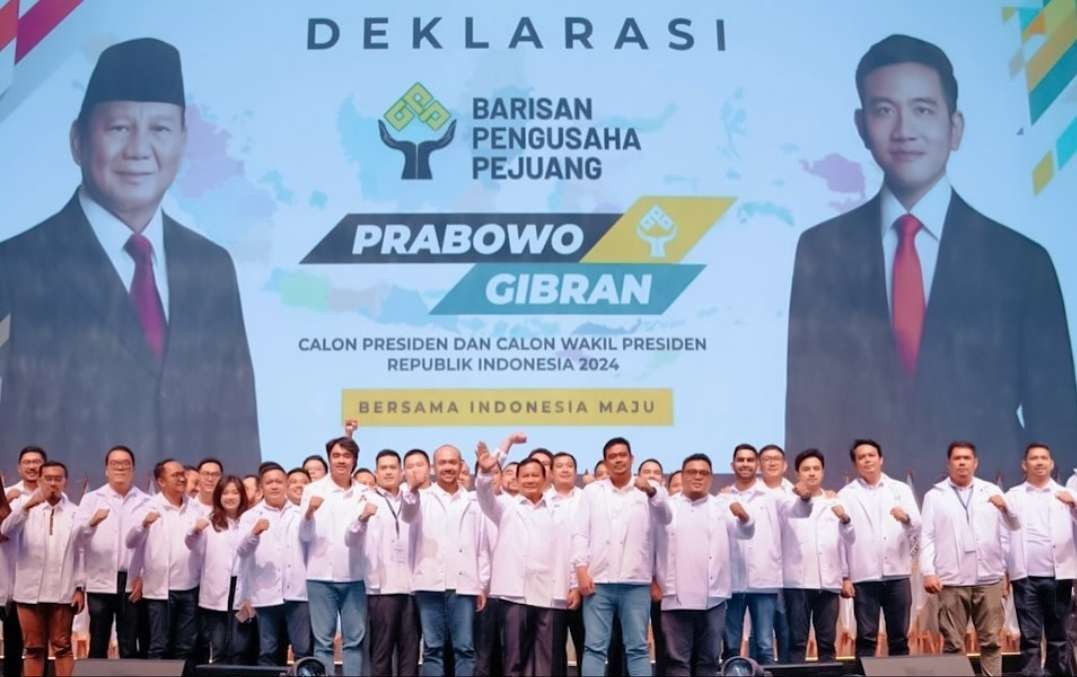 Walikota Medan, Bobby Nasution deklarasi dukung mas ipar, Walikota Solo sekaligus cawapres, Gibran Rakabuming Raka, pendamping capres Prabowo Subianto. (Foto: Instagram @bobbynst)