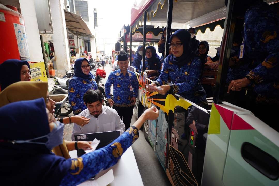 Salah satu layanan transportasi di Kota Madiun. (Foto: madiuntoday)