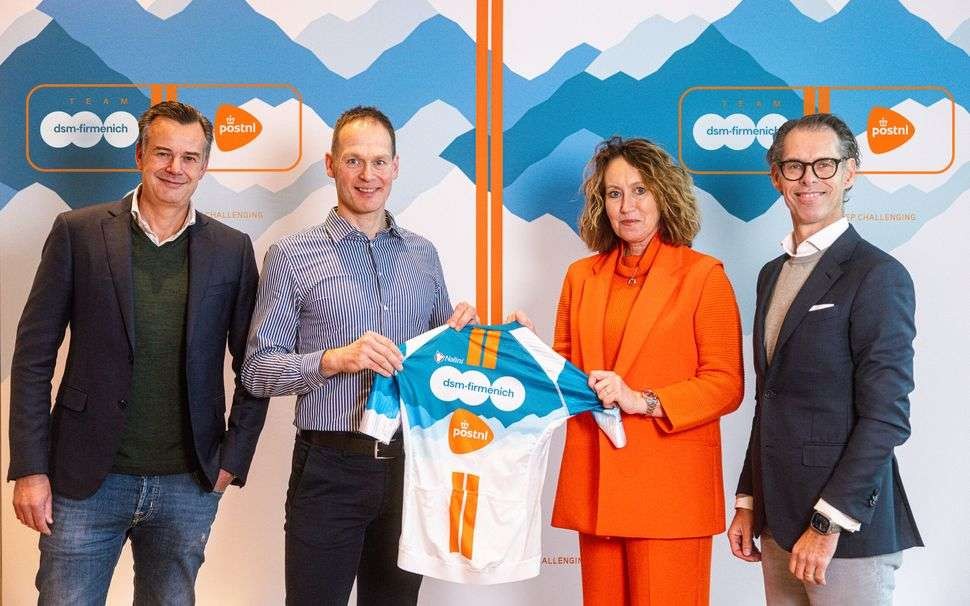 Team DSM-Firmenich mendapatkan sponsor baru PostNL. (Foto: Istimewa)