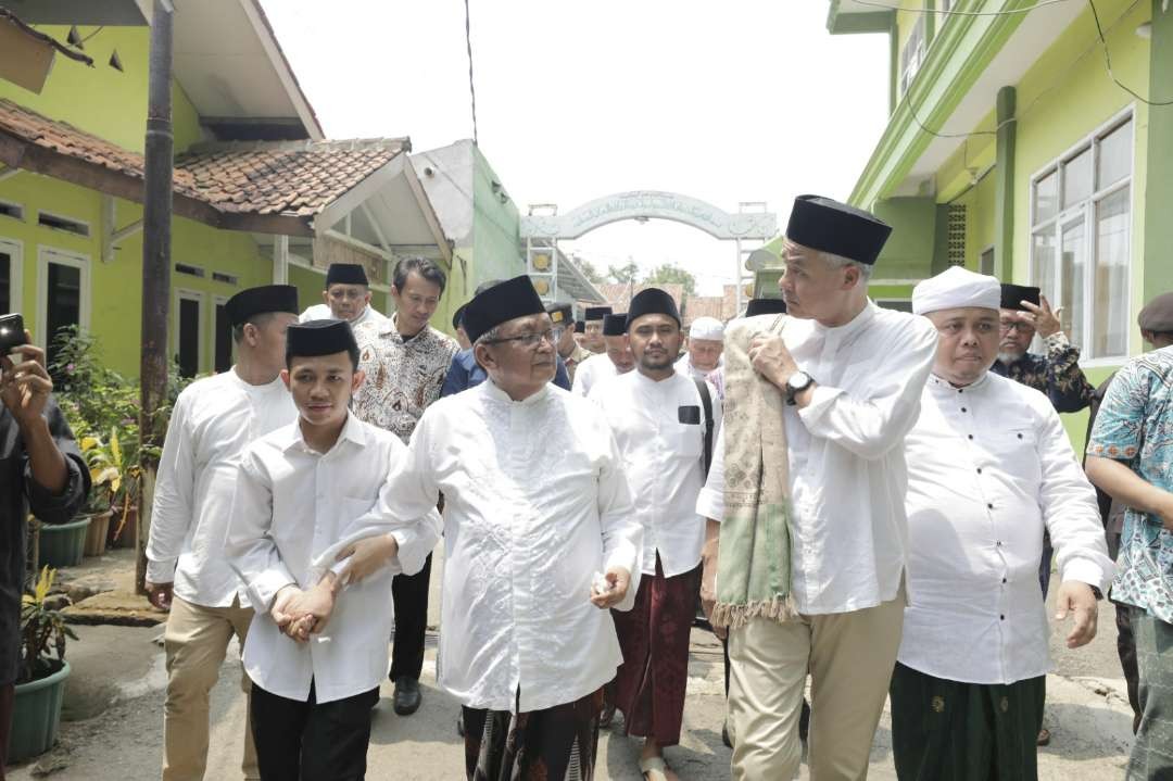 Ganjar Pranowo diyakini mampu menjalankan Undang-Undang Pesantren dengan baik dan amanah. (Foto: Tim Media Ganjar Pramono)