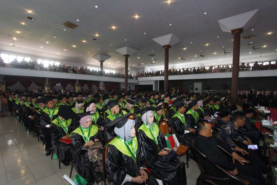 Acara wisuda Insuri di Graha Nirwana, pada Sabtu 18 November 2023. (Foto: dok. Kominfo Ponorogo)