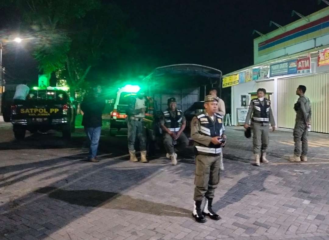 Satpol PP Jember melakukan patroli ke titik rawan pasca marak isu klitih (Foto: Dok Satpol PP Jember)