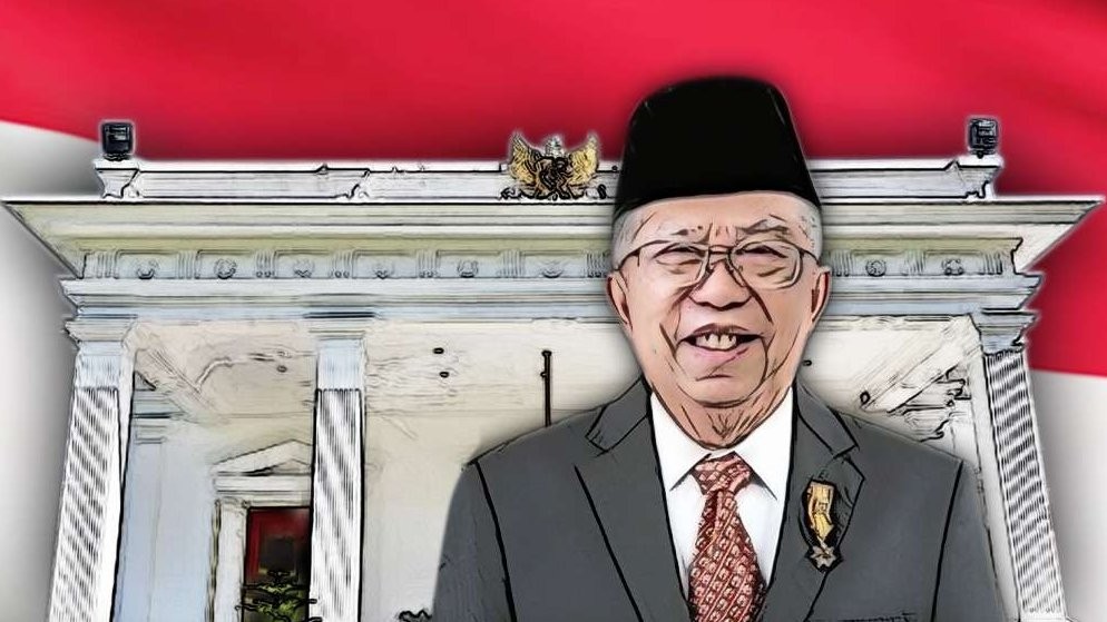 Wapres KH Maa'ruf Amin. (Foto: grafis/ngopibareng)