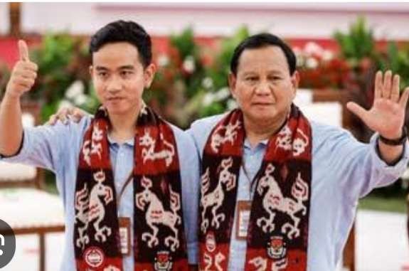 Pasangan Capres - Cawapres nomor urut 2, Prabowo - Gibran (Foto: arsip KPU )