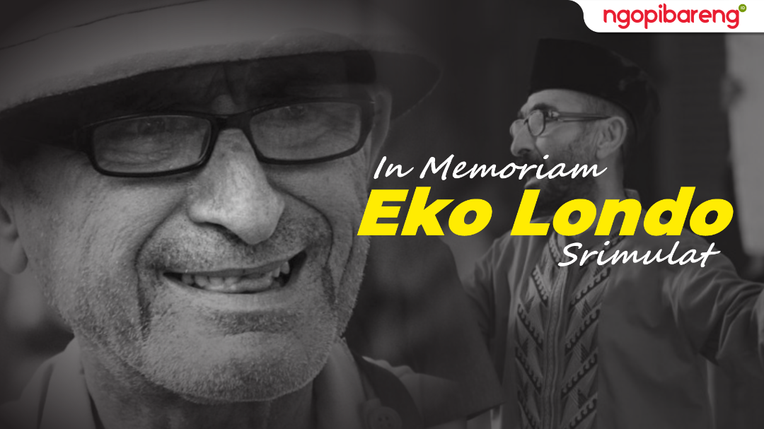 In memoriam pelawak legendaris Surabaya, Cak Eko Londo, Jumat 24 November 2023. (Ilustrasi: Chandra Tri Antomo/Ngopibareng.id)