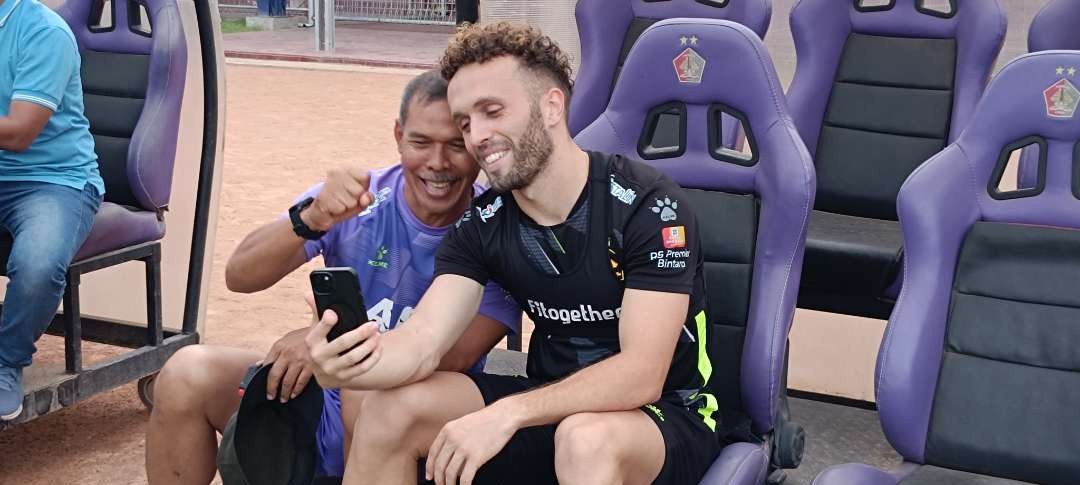 Lawan Arema FC, Persik Kediri boyong Za Valente dan Irfan Bachdim. (Foto: Fendi Lesmana/Ngopibareng.id)