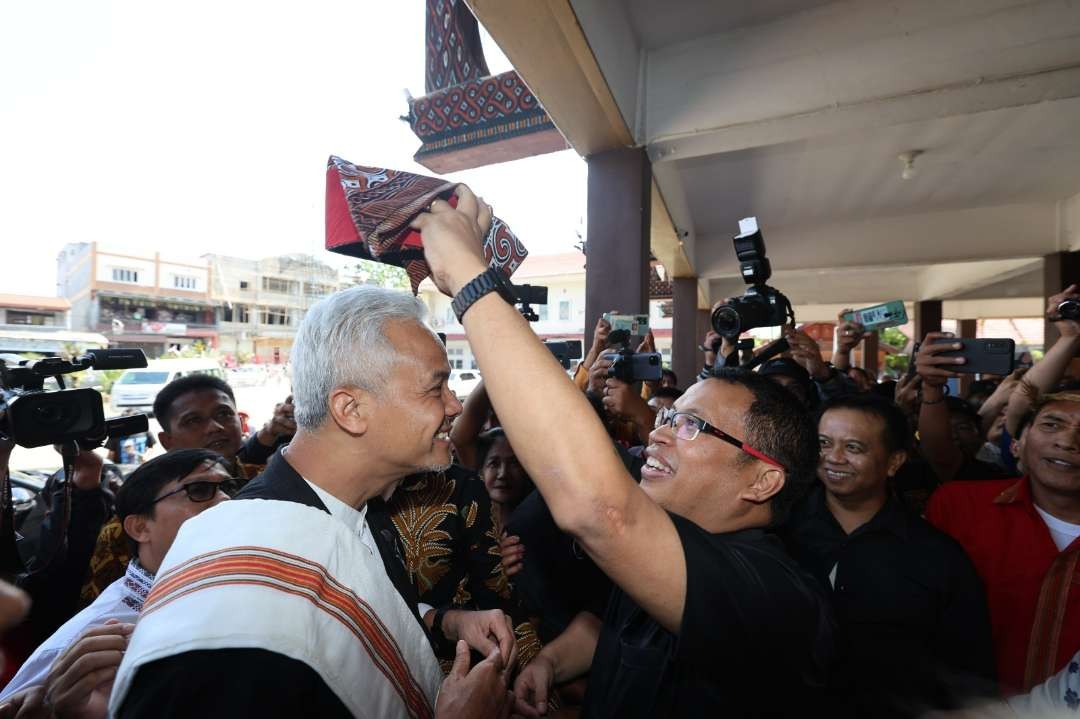 Ganjar Pranowo di Tanah Toraja. (Foto: Tim Media Ganjar)