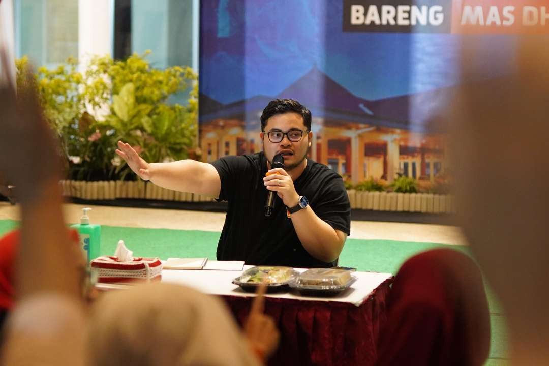 Bupati Kediri Hanindhito Himawan Pramana bakal menaikkan insentif bagi guru non ASN di tahun 2024 mendatang  (Foto: Istimewa)