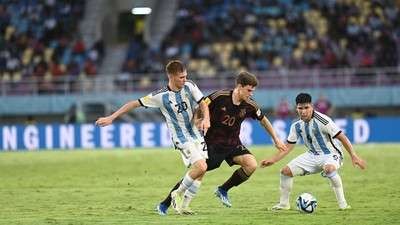 Timnas Jerman melangkah ke final Piala Dunia U-17 2023 usai mengalahkan Argentina melalui adu penalti setelah bermain imbang 3-3 di waktu normal. (Foto: Ant)