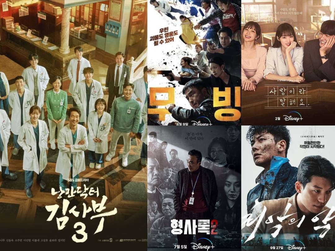 Drama Korea (Drakor)!yang tayang di Disney+. (Foto: Kolase)