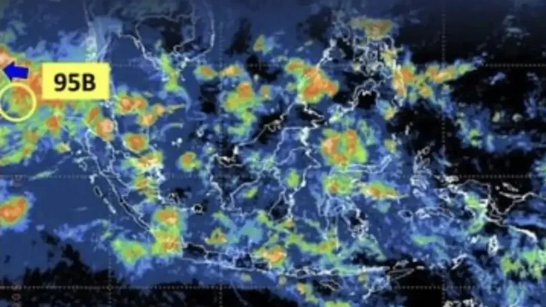 BMKG memprakirakan sejumlah perkotaan di Indonesia berpotensi diguyur hujan berintensitas ringan hingga lebat, Kamis, 30 November 2023. (Foto: BMKG)