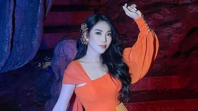 Potret Nayunda Nabila, jebolan ajang pencarian bakat menyanyi Rising Star Indonesia Dangdut, absen dari panggilan KPK, Kamis 30 November 2023. (Foto: Instagram @nayundanabila)