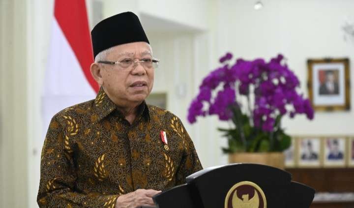 Wapres KH Ma'ruf Amin, dorong generasi muda menggali potensi untuk menyongsong Indonesia emas 2046 (Foto: Setwapres)