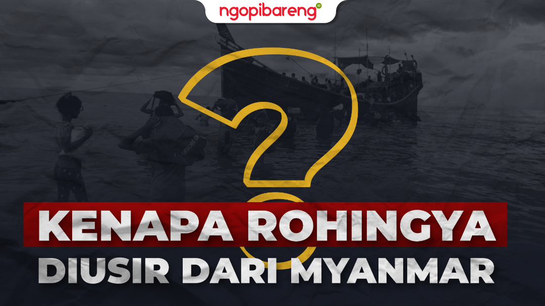 Pendatang Rohingya yang mencapai 1.600 orang memicu reaksi negatif di media sosial dan penolakan dari masyarakat di Aceh. (Ilustrasi: Chandra Tri Antomo/Ngopibareng.id)