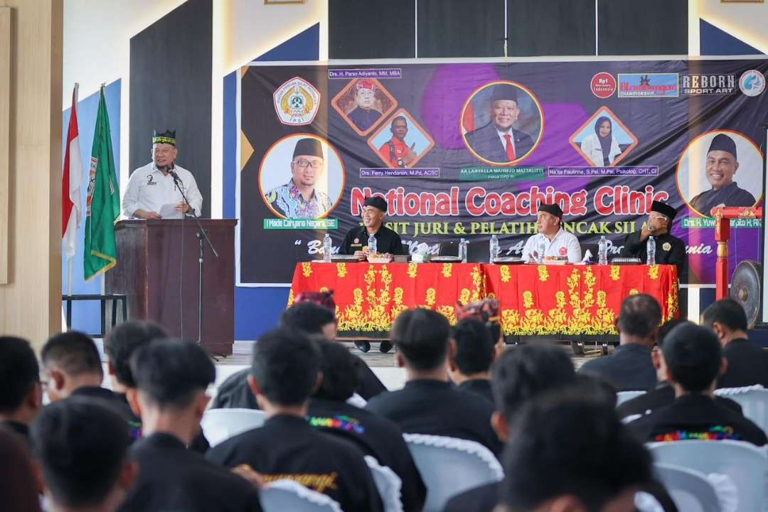 Ketua DPD RI AA LaNyalla Mahmud Mattalitti mengingatkan nilai luhur pencak silat. (Foto: Tim Media LaNyalla)