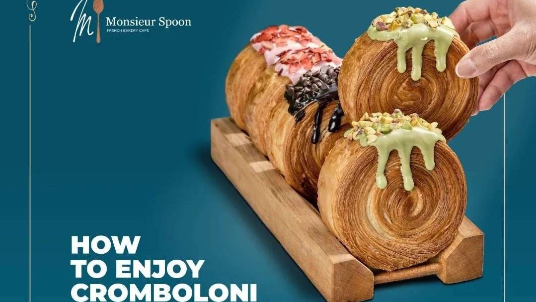 Cromboloni viral dari Moonsieur Spoon. (Foto: Instagram @monsieurspoon)