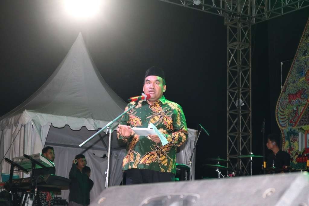 Bupati Arief Rohman, menyampaikan deretan pencapaian yang diraih Kabupaten Blora (dinkominfo Blora)