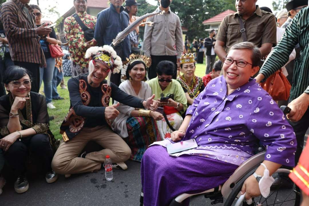 Ganjar Pranowo gagas Kementerian Pemberdayaan Disabilitas. (Foto: Tim Media Ganjar)