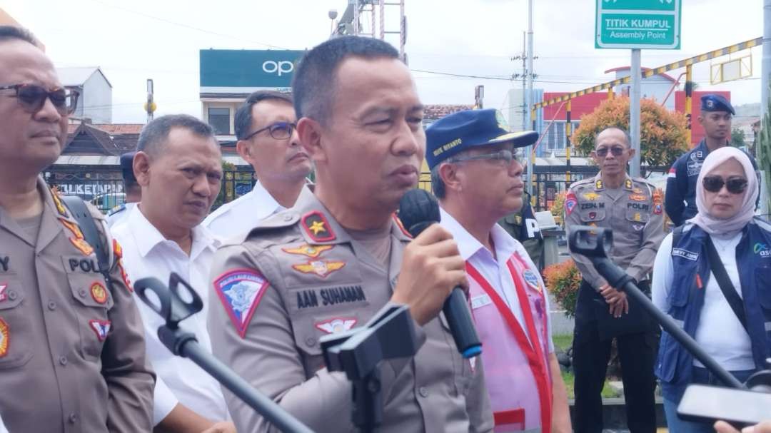 Kakorlantas Polri Brigjen Pol Aan Suhanan. (Foto: Muh Hujaini/Ngopibareng.id)