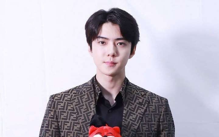 Sehun EXO, member terakhir yang menjalani wajib militer atau wamil, Kamis 21 Desember 2023. (Foto: X)