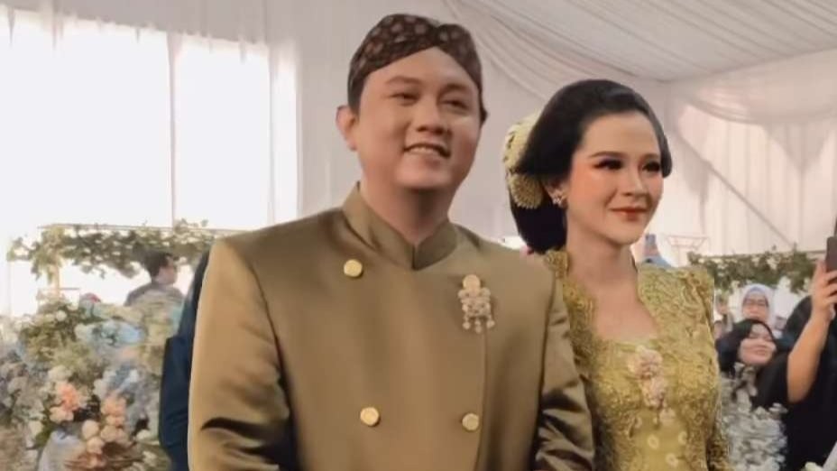 Pasangan Denny Caknan menggelar tujuh bulanan kehamilan sang istri, Bella Bonita. (Foto: Istimewa)