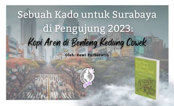 peluncuran buku Kopi Aren di Benteng Kedung Cowek