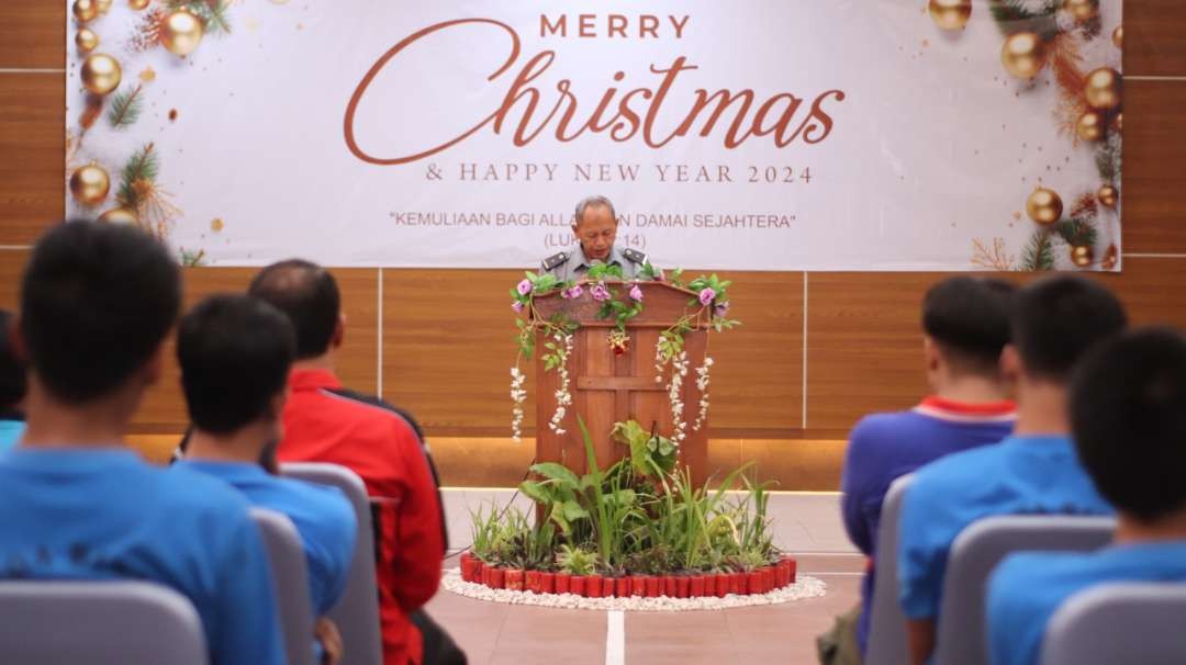 Sebanyak 21 narapidana Lapas Kediri menerima remisi Hari Keagamaan Nasional Perayaan Natal. (Foto: Istimewa)