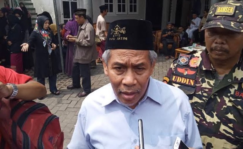 Kiai Marzuki Mustamar saat berada di Ponpes Al-Hikam, Kota Malang (Foto: Lalu Theo/Ngopibareng.id)