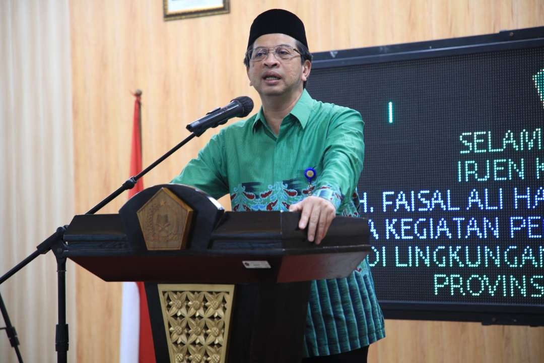 Irjen Kemenag Faisal Ali Hasyim. (Foto: Istimewa)