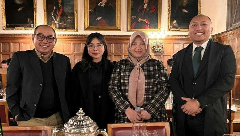 Dari kiri: Arif Afandi, Nissa Lilia Azhari, Tjahjani Retno Wilis. Abid Abdurrahman Adonis. (Foto: Dok. Arif Afandi)