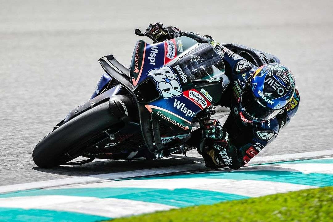 Miguel Oliveira akan mendapatkan motor Aprilia 2024. (Foto: Instagram/@88migueloliveira)