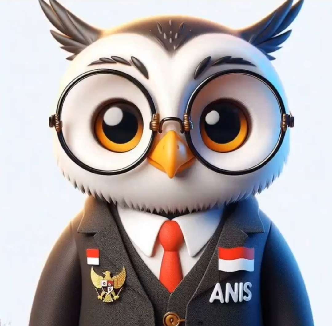 Anies Bubble membuat kreativitas ikon burung hantu. (Foto: X)