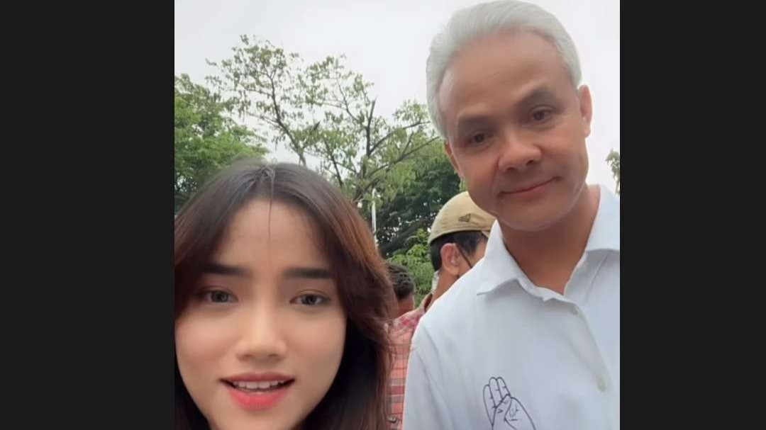 Fuji berani gombalin capres Ganjar Pranowo. (Foto: Instagram @fuji_an)