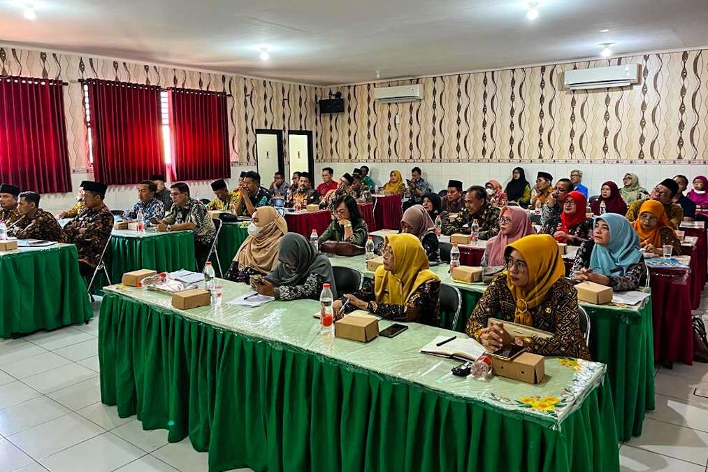 Pelaksanaan program CBCTA sekolah SMP di Sidoarjo (Foto: Aini Arifin/Ngopibareng.id)