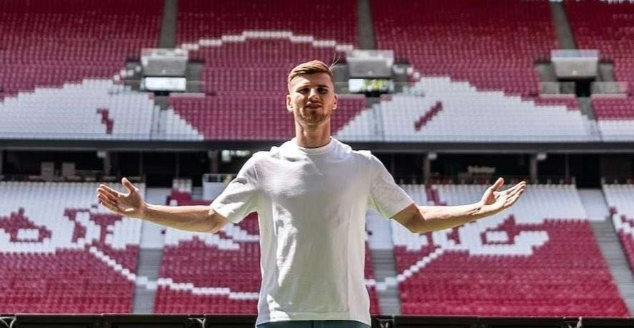 Timo Werner telah melakukan kesepakatan dengan Tottenham Hotspur