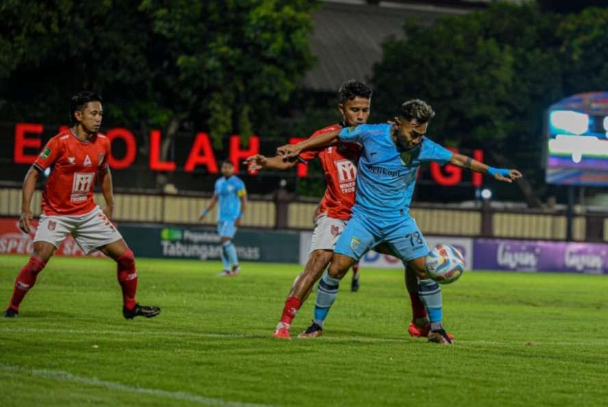 Persela Lamongan bermain imbang saat bertandang ke Malut United. (Foto: Istimewa)