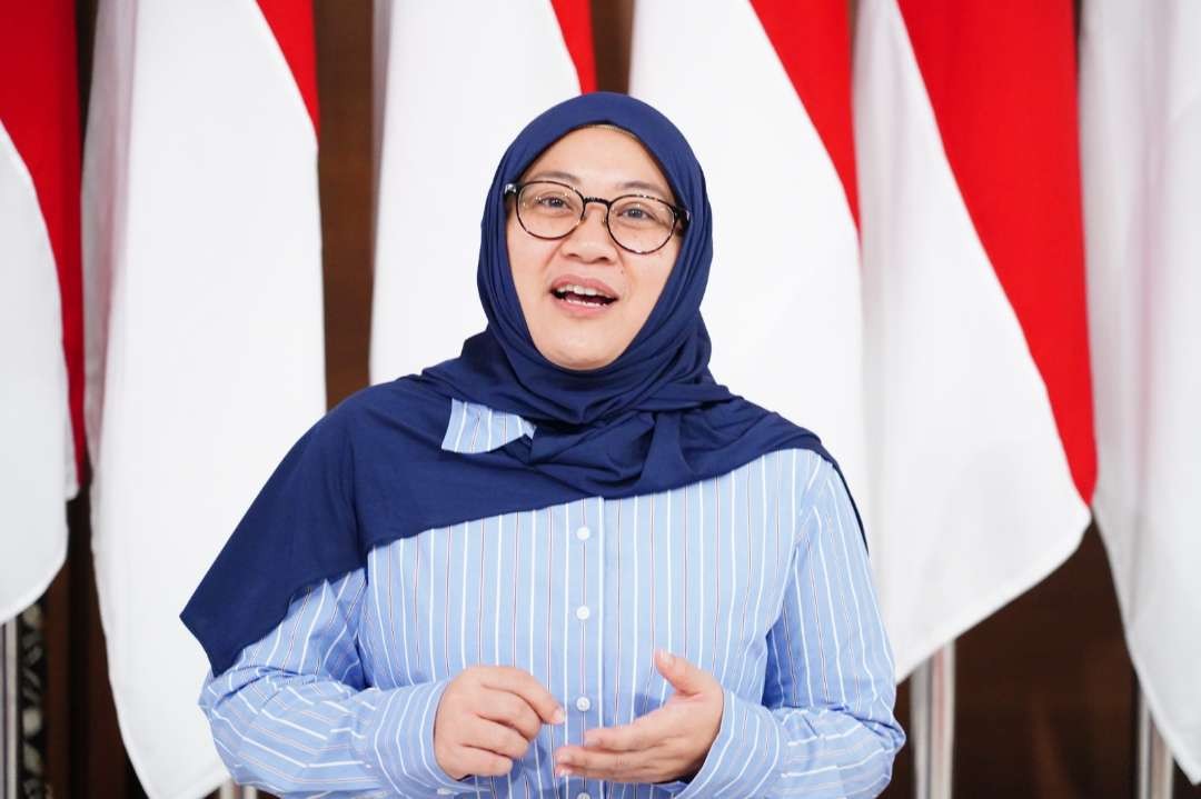 Juru bicara Kementerian Agama Anna Hasbie di Jeddah, Senin 8 Januari 2024. (Foto: humas kemenag)