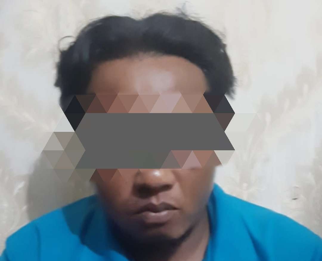 Pelaku pencabulan keponakan sendiri ditangkap polisi.(Foto istimewa)