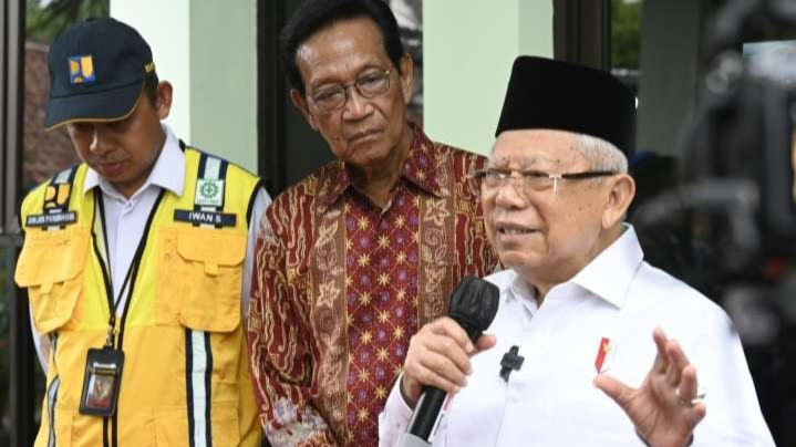 Wapres Ma'ruf Amin mengingatkan mengurus surat pindah tempat pemilihan batas waktunya sampai Senin, 15 Januari 2024. (Foto: Setwapres)